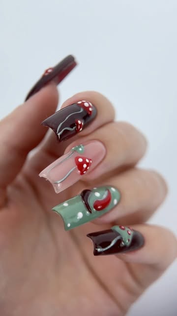 Nail art manicure FAJNA
